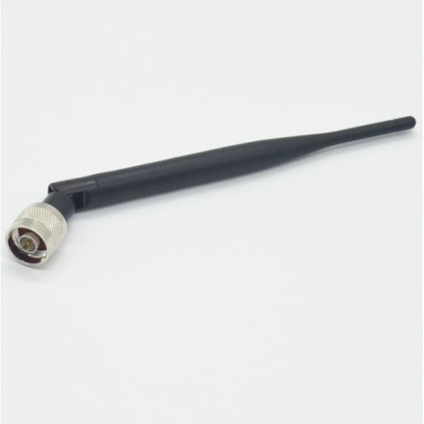 Durable 5DBi Black Color Rubber 3G Signal Antenna ROHS Approved