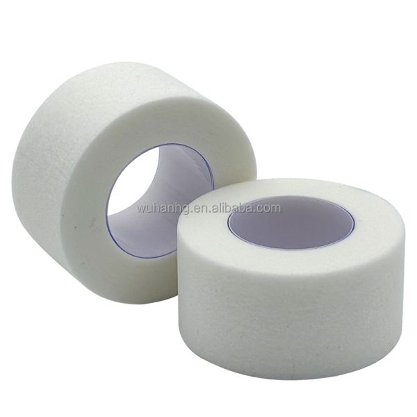 Highly Breathable Paper Surgical Tape Hypoallergenic 2.5cmx5m For Wound Dressing