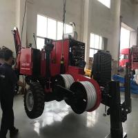 8 equipamento do sulco GS90KN 9 Ton Hydraulic Puller Cable Stringing