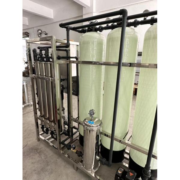 Commercial RO System with PLC+Touch Screen Control SS304/316 Construction and Auto Membrane Flushing for Water Treatment