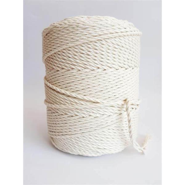 4mm Cotton Macrame Rope for DIY Packaging and Floral Arrangements