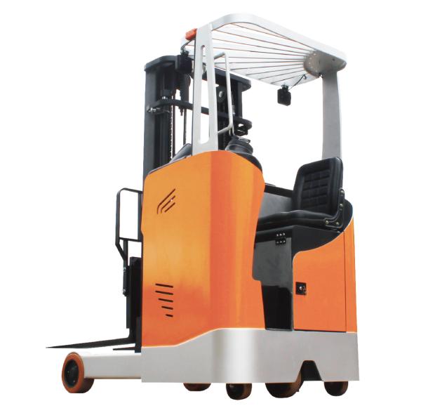 Seated Type Reach Forklift Truck for Warehouse Handling