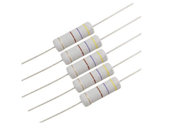 Miniaturized MOF Nonflammable Metal Oxide Film Resistor 470R 5W 700V 470 Ohm 2485 Gray