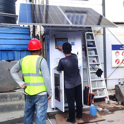 Community-Level Large Capacity Solar Water Purification System