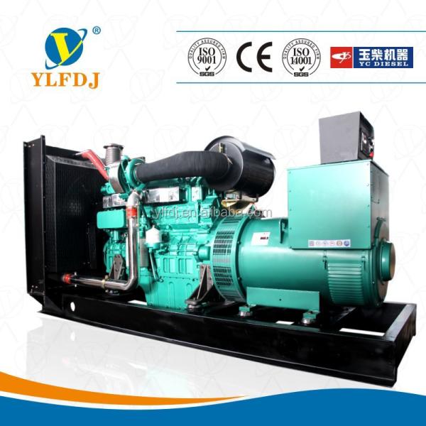YC6C1020-D31 600kw 7580kva Yuchai Diesel Generator Set  Open Type