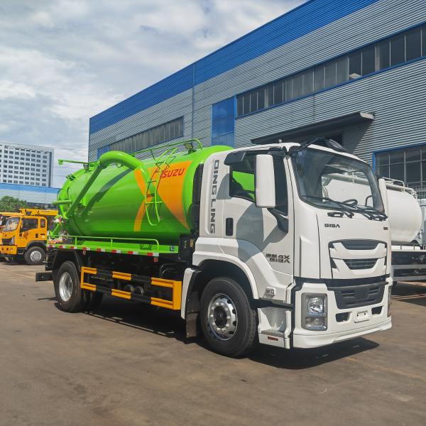 ISUZU GIGA 16CBM Sewage Vacuum Fecal Suction Tank Cleaning Tanker Truck