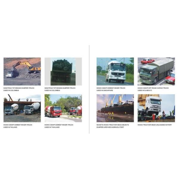 Sinotruk HOWO 371HP 6X4 Drive Prime Mover Trailer / Tractor Truck / Container Vehicle
