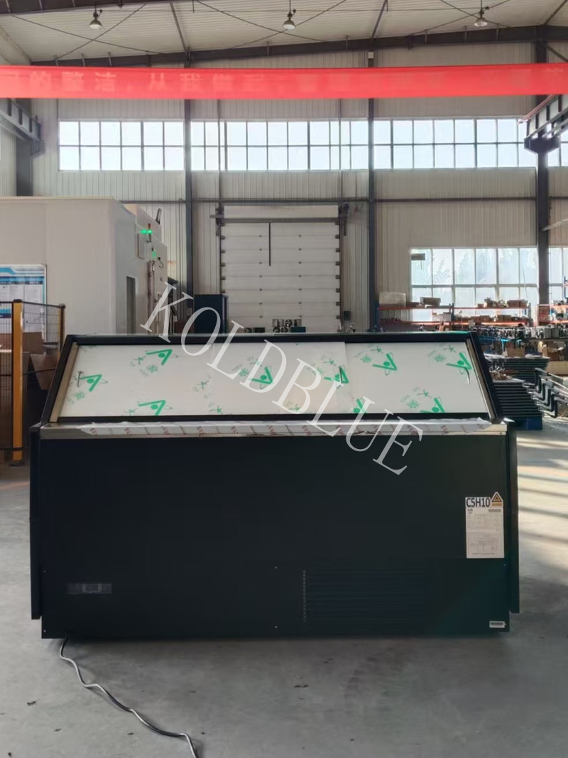1935mm Deli Refrigerated Display Case Straight Glass Cold Plate Chiller SUS304 PHEA187RDPS