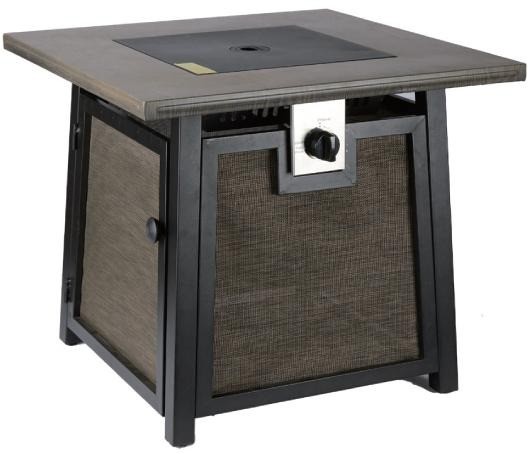 Outdoor Garden Corten Steel BBQ Grill with Rectangle Spherical Smokeless Gas Fire Pit