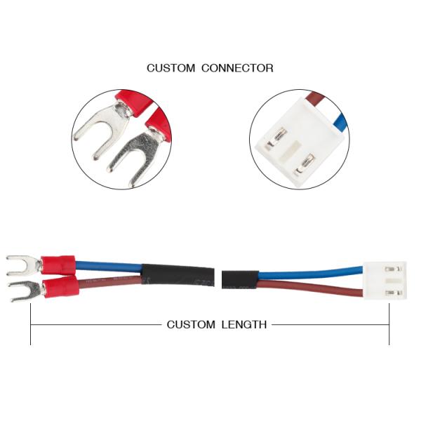 монтажная схема JST VHR-3N тангажа 3.96mm изготовленная на заказ к SVL1.25-3.5 кабелю контактного разъема lvds 2