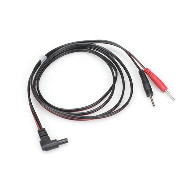 Electrode Leads Wires/Cables- 2.35mm to 2mm Pins Connectors for massager