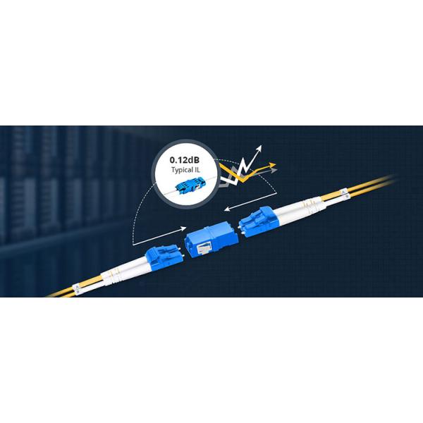 GSM Network SC UPC Simplex Metal Case Fiber Adapter с температурой хранения фланца от 40 до 85 °C