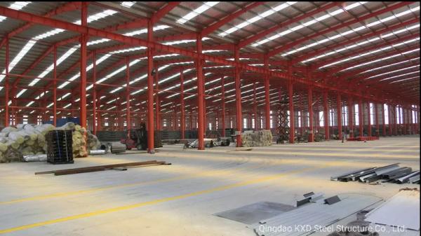 Steel Structure Project Prefabricated Warehouse Installation