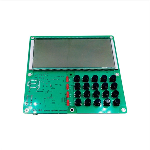 ET-S5131 Fuel Dispenser LCD Display 886 Type TN Segment 22 Digits LCD Module With White LED Backlight for Fuel Dispenser