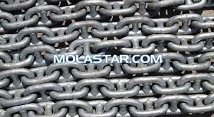 Molastar Marine Offshore Stud Link Anchor Chain Welded Galvanized Carbon Steel  Marine Anchor Chain