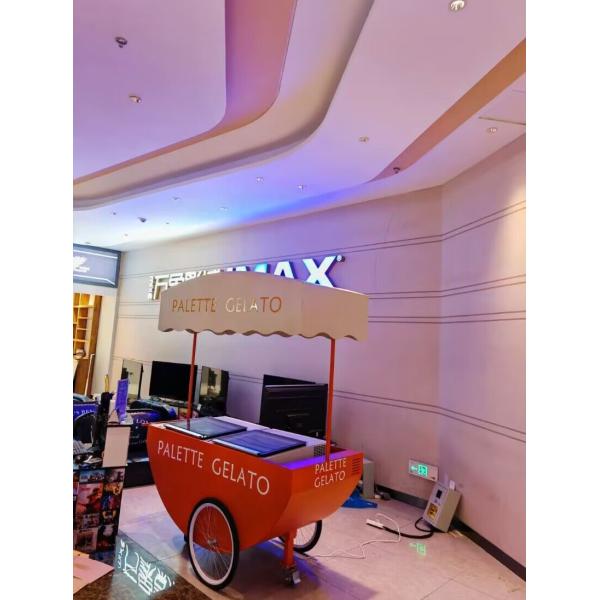Three Wheels Mobile Vending Cart for Coffee Retail Hot Dog Truck Tricycles Ice Cream