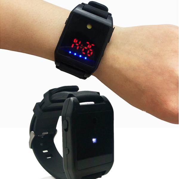 130 DB Watch Wrist Band Alarm Charge Able Personal Defense For Elderly Child 43g