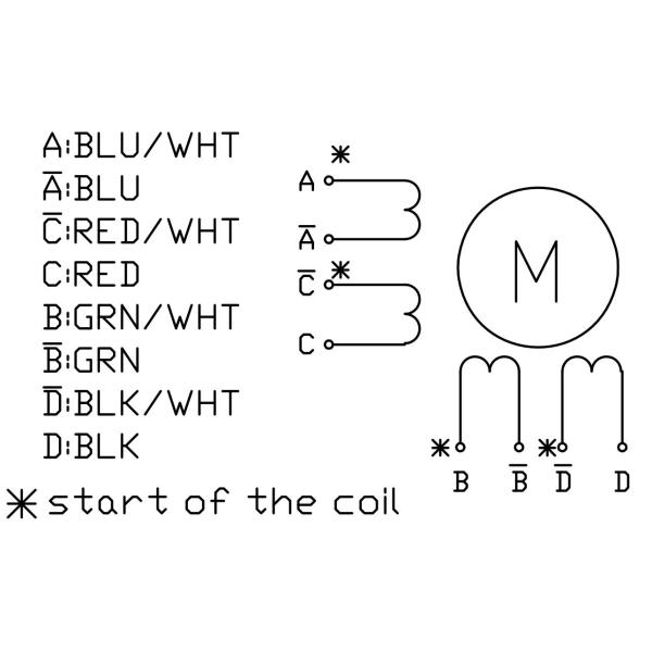 JQ60STH56-2008AF Nema24 56mm 2.8A 1.65N.m High Torque Hybrid Stepper Motor For Gate Equipments