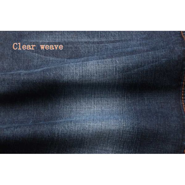 Spandex African Wax Printed Cotton Denim Fabric