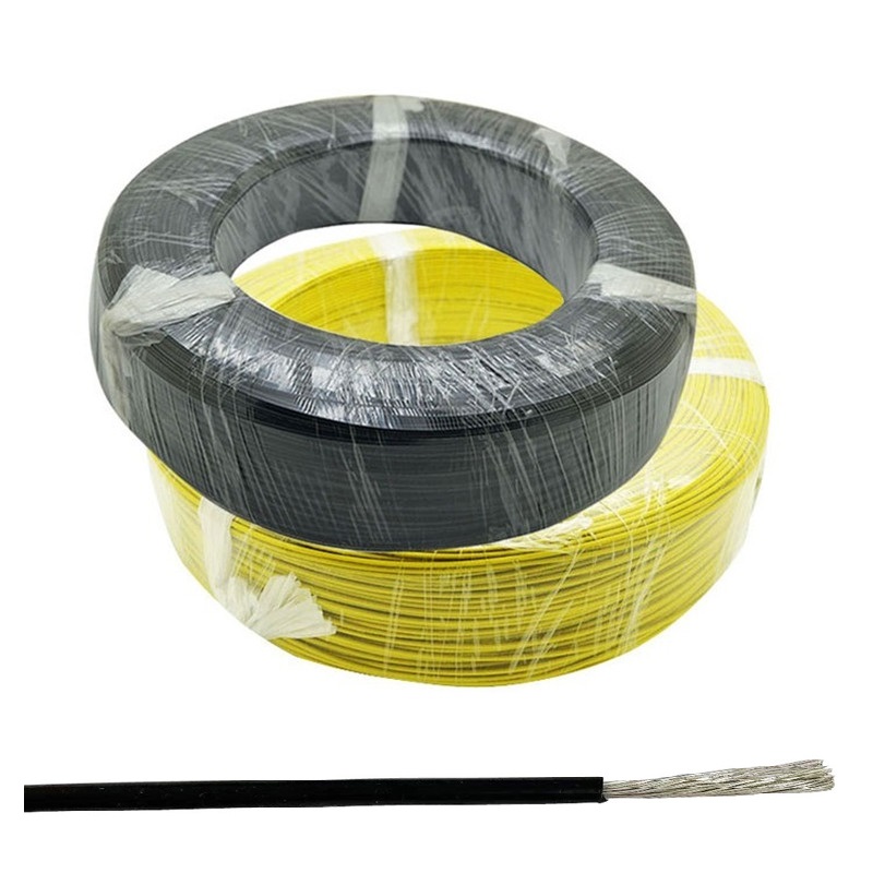 Одиночный изолированный тефлон провода ETFE тефлона AWG проводника 28
