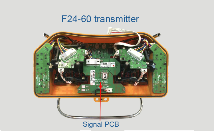 F24-60 5-ступенчатое радио RC-передатчик Сигнальная плата Запасная часть Дистанционное управление