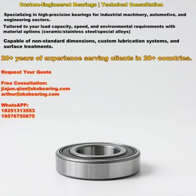 Custom Engineered Bearings | Technical Consultation