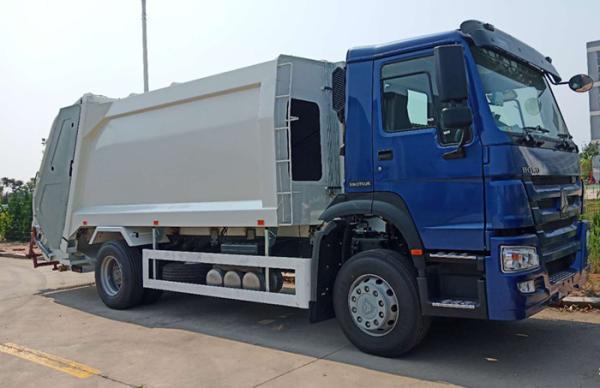 Caminhões de 10 toneladas do compressor do lixo M3 de Sinotruk 16/veículo da recolha de lixo