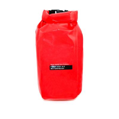 Kit de primeiros socorros vermelhos da sobrevivência do saco, kit de primeiros socorros de caminhada exterior do barco
