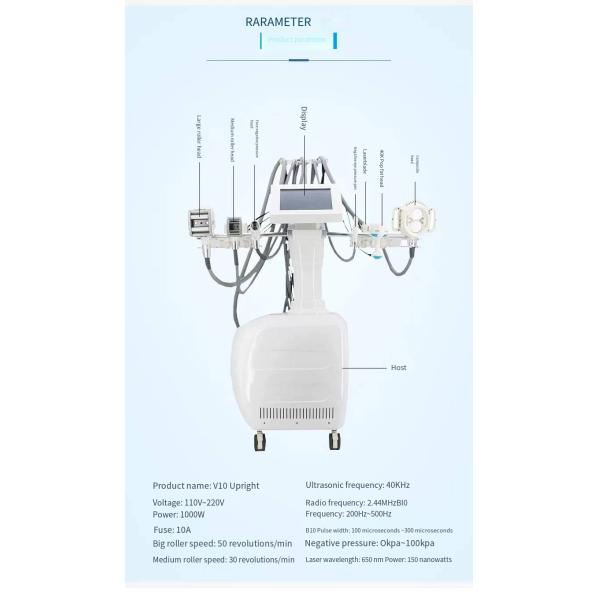 Beauty Salon Cryolipolysis Slimming Machine 1000W For Non Surgical Fat Reduction