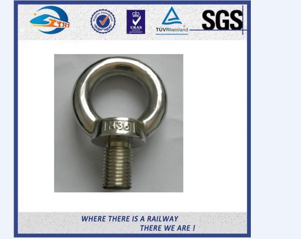 Zinc Plated Forged Bolts Track Fish Bolts And Nuts For Railway