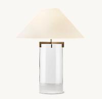 Lampe de table à base cylindrique creuse minimaliste moderne 110V-120V