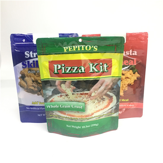o empacotamento do saco do petisco de 250g 500g 1kg levanta-se o saco superior do zíper para o alimento de petisco Nuts