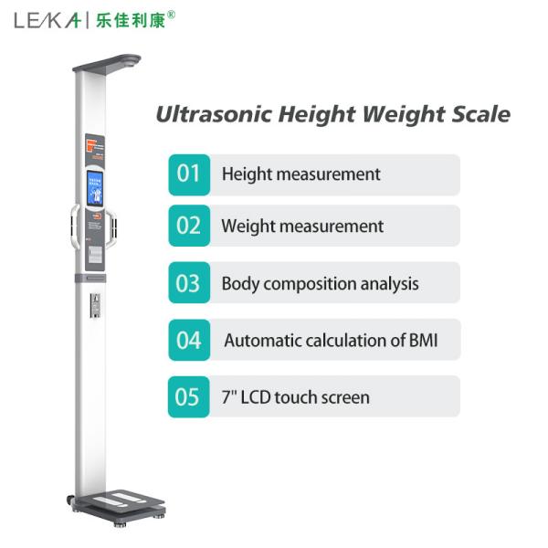 Customized Software Support Full Body Fat Analyzer Vending Machine with Thermal Printer