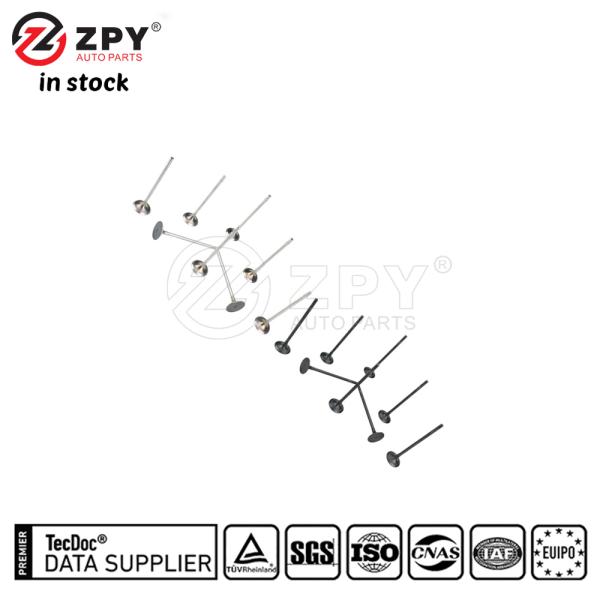 El conjunto de válvulas de escape de entrada ZPY 04E109601A para Audi VW Porsche