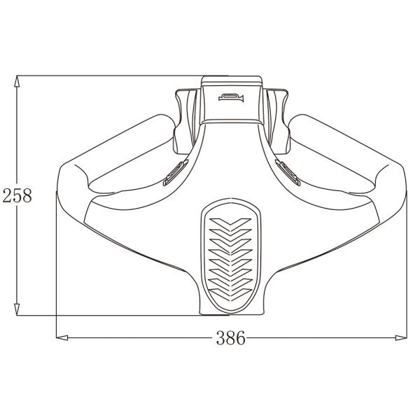 Голова румпеля тележки гидронасоса склада CE интегрированная