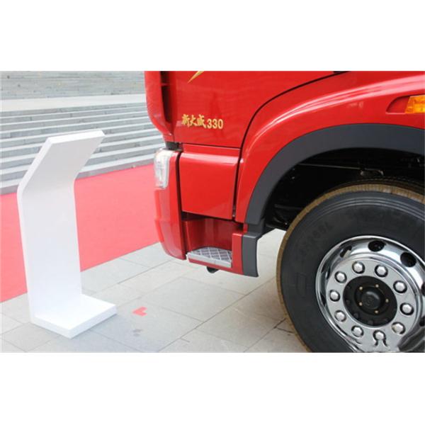 Red J5P Dump Truck Dumper 6*2 / Heavy Duty Truck FAW JIEFANG Right Drive