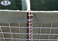 La maille 3 a soudé les barrières remplies de sable/la barrière défensive de Gabion armée empilable