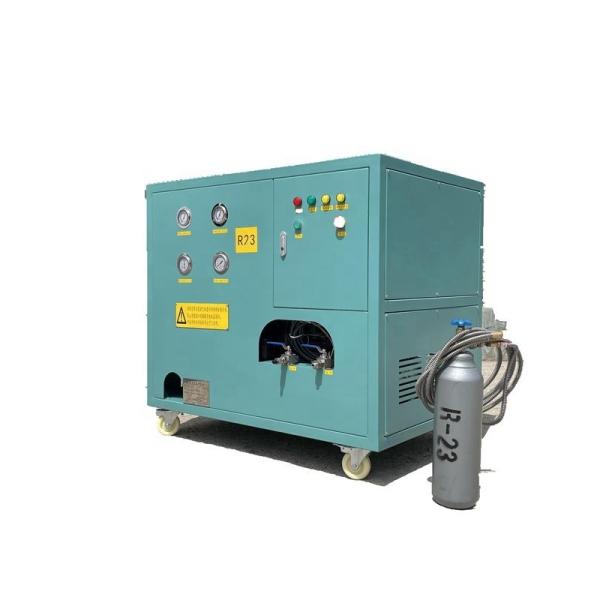 High Pressure R13 R23 Refrigerant Recovery Machine SF6 Oil Less Recovery Unit For Ultra Low Temperature Equipment
