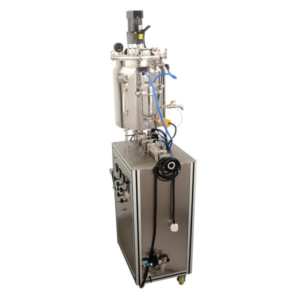 Lipstick Production Line Vertical Pressurized Lipstick Filling Machine For Quantitative Filling