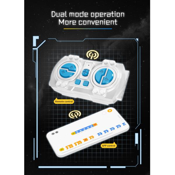 Induction Remote Control Robot Toy Building Kit for Boys 8-14 Years Old DIY Engineering