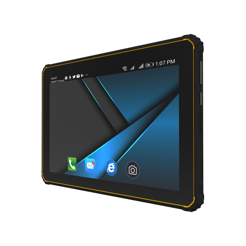 Shock-Resistant Rugged Tablet 10.1 Inch with Charging Dock for Field Data Records