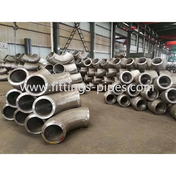 Long Radius Steel Pipe Elbow Butt Welding 90 Degree Astm A420 Wpl6