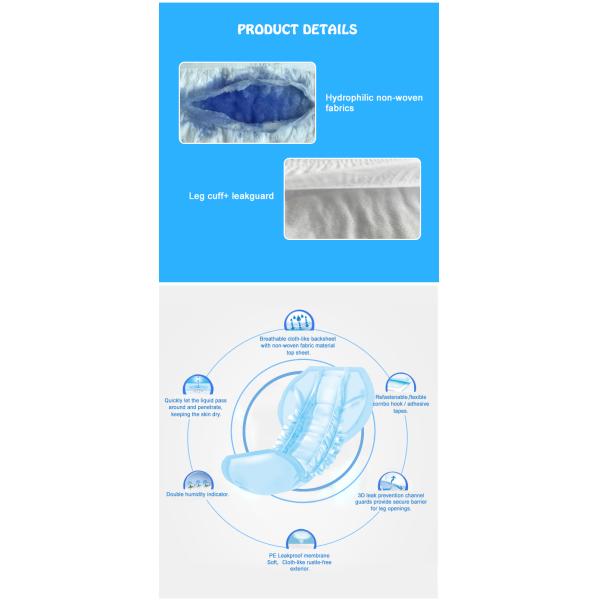 Freely Samples Offered High Absorption T Shape Adult Insert Pad for Men Breathable