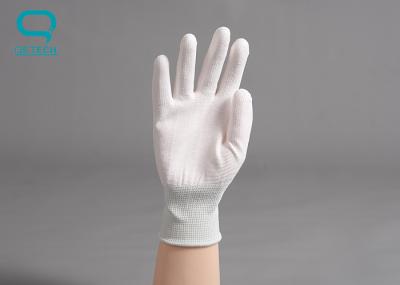 Luvas da mão da segurança do plutônio, luvas feitas malha de nylon para segurar instrumentos eletrônicos