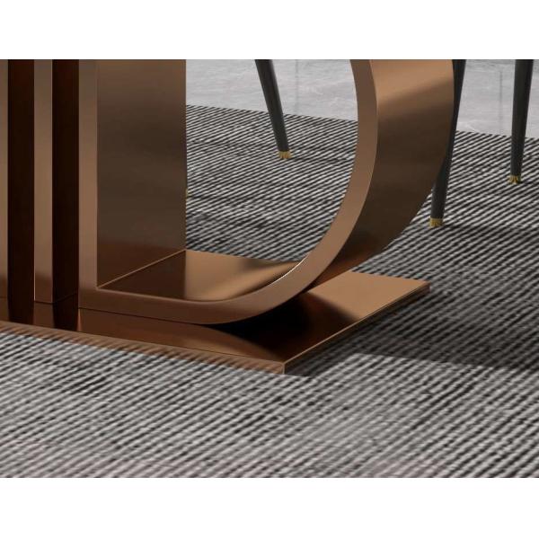 SUS 12 Foot Light Luxury Modern Dining Tables Dining Room Furniture