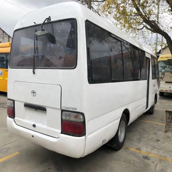 4L Engine 43000km Second Hand Coaster Bus 30 Seater Bus