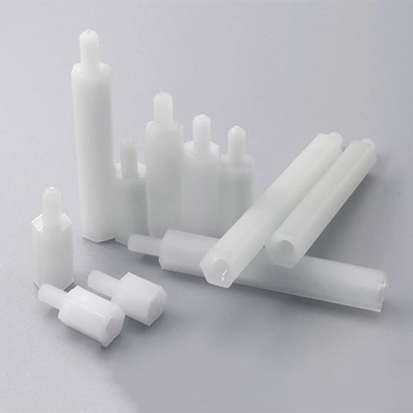 PCB Mounting Hexagon Studs with Internal Thread M2.0 Standoff Plastic Spacers in Hexagon Design
