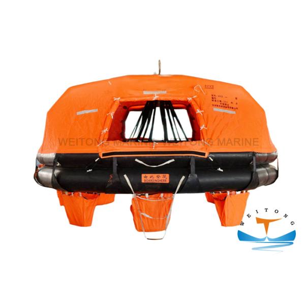 Emergency Self Inflating Raft Safe Fast Boarding 6-37 Person Customized Service