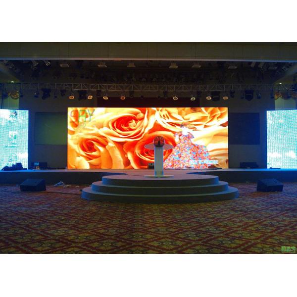 512mm x 512mm HD Indoor 4mm Full Color Die-casting Aluminum Cabinet LED Display