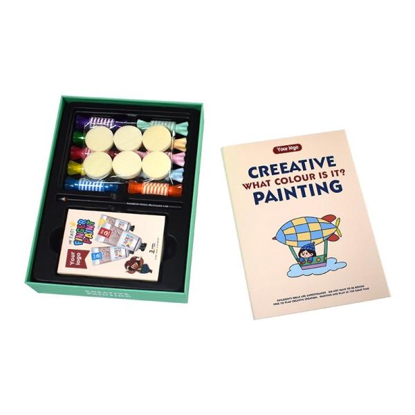 Партия конфеты дети подарочной коробки картины забавляются подарок установила набор искусства детей